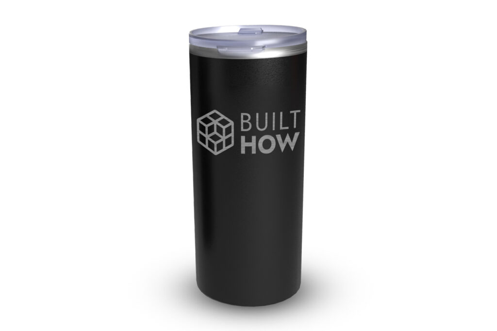 BuiltHOW Double-wall Insulated Tumbler