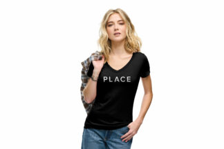 PLACE | District® Women’s Perfect Tri® V-Neck Tee