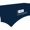 One Real Mortgage | 6 ft. Stretch Table Throw 3-sided with Custom Print - Image 2