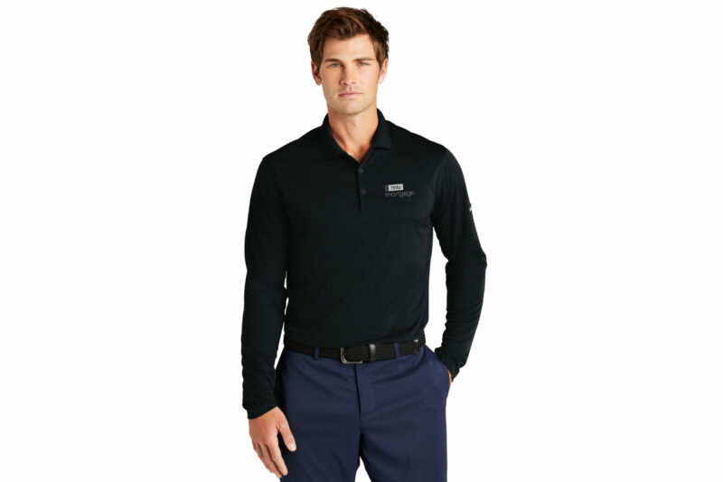 One Real Mortgage | Nike Mens Long Sleeve Polo