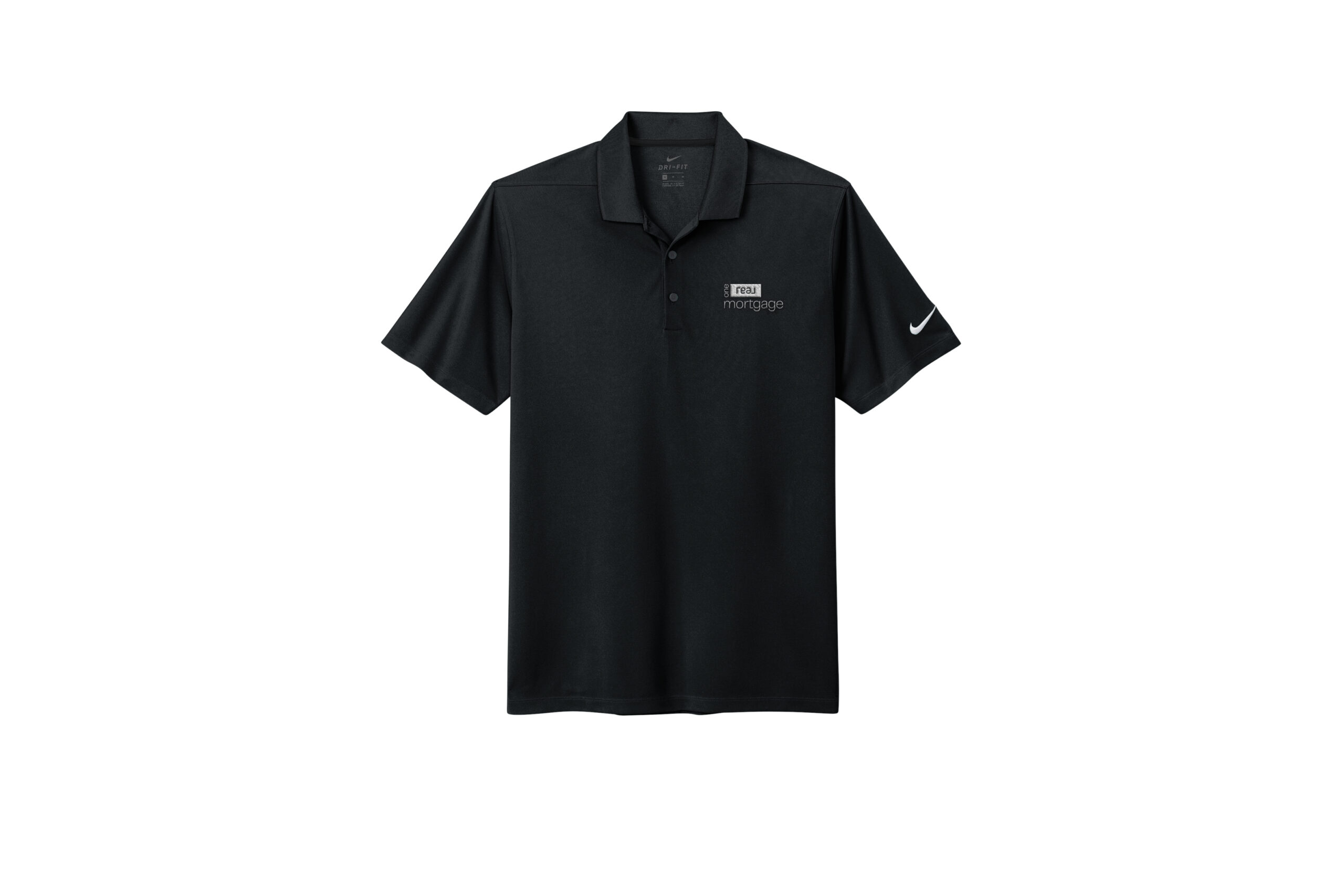 One Real Mortgage | Nike Mens Short Sleeve Polo - Image 2