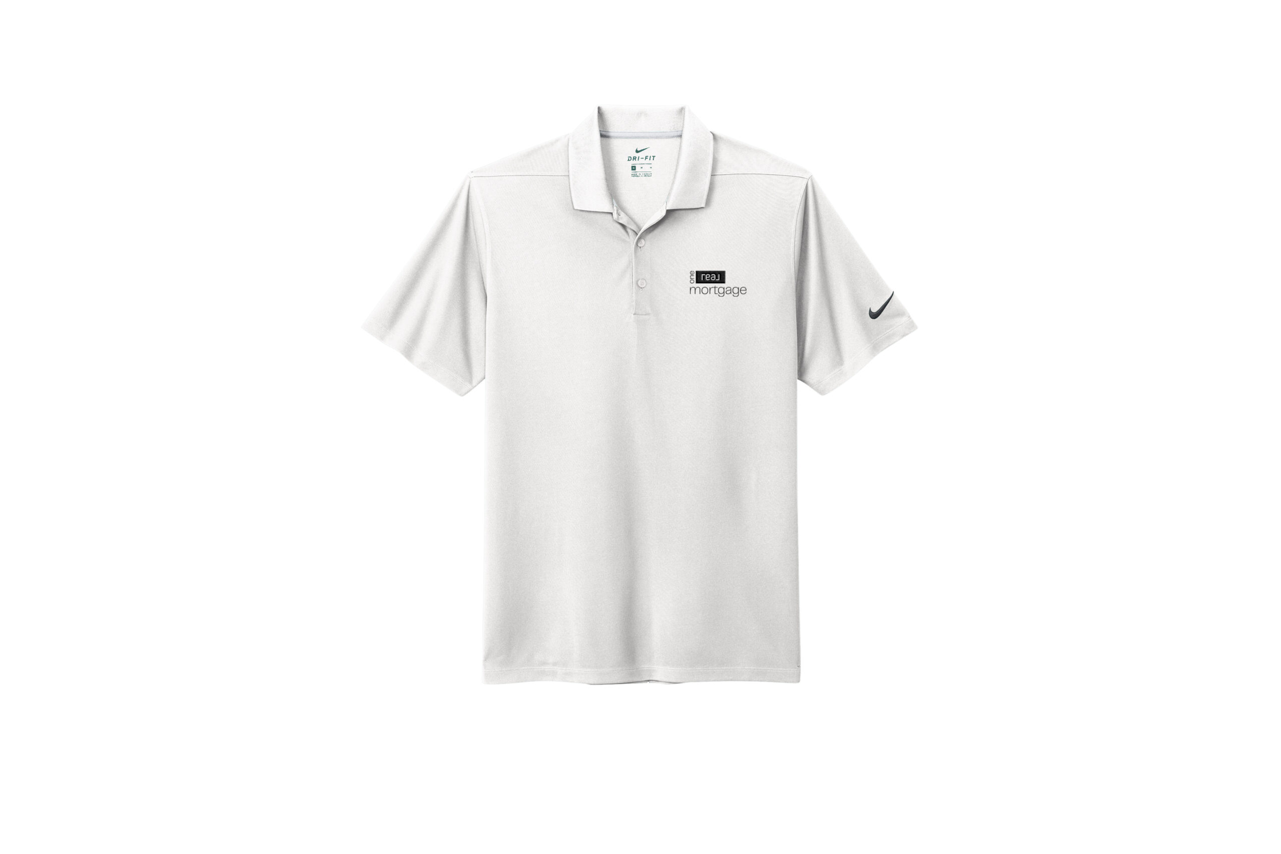 One Real Mortgage | Nike Mens Short Sleeve Polo - Image 4