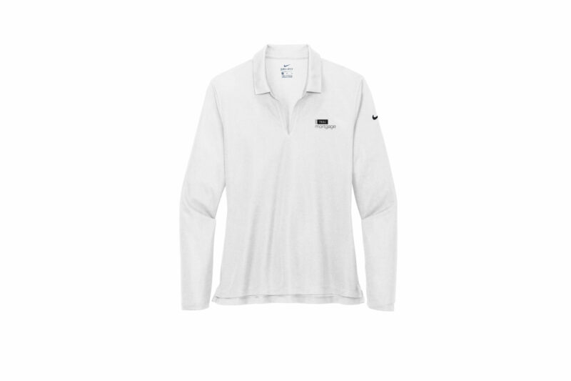 One Real Mortgage | Nike Ladies Long Sleeve Polo - Image 4