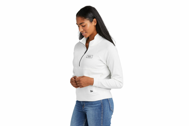 Real | New Era® Ladies 1/2-Zip Pullover - Image 2