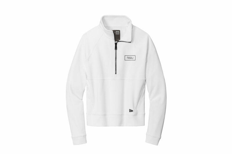Real | New Era® Ladies 1/2-Zip Pullover - Image 3
