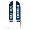 Real | 14 ft. Feather Flag X-Based Double-Sided - Image 4