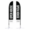 Real | 14 ft. Feather Flag X-Based Double-Sided - Image 3