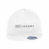 Real Luxury | New Era®  Flat Bill Snapback White Cap