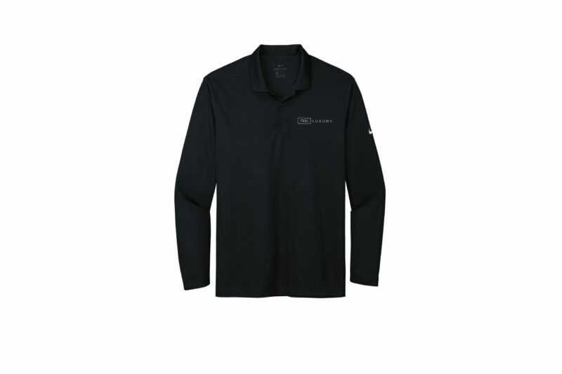 Real Luxury | Nike Mens Long Sleeve Polo - Image 2