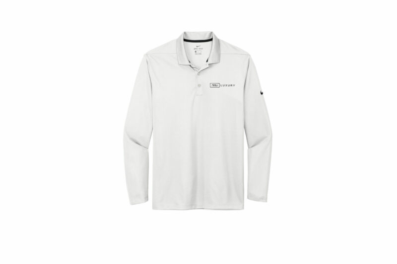 Real Luxury | Nike Mens Long Sleeve Polo - Image 4
