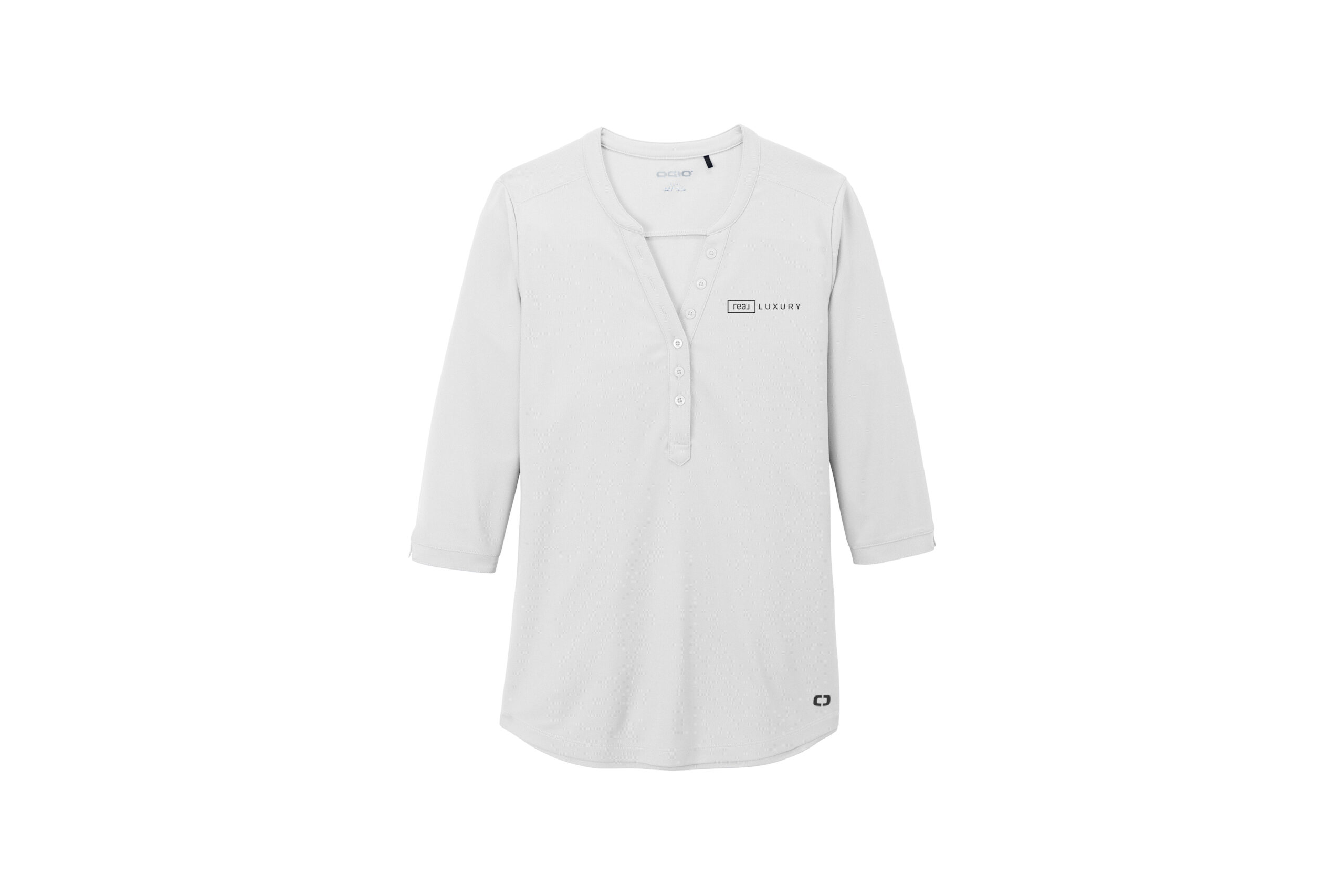 Real Luxury | OGIO® Ladies Jewel Henley - Image 4