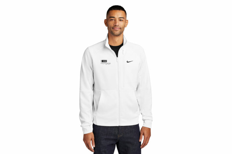 One Real Mortgage | Nike Full-Zip Chest Swoosh Jacket - Image 3
