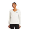 Real Brokerage | Ogio Ladies Luuma French Terry V-neck - Image 3
