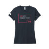 Real | 'We Are Bigger Than Me' District® Women’s Perfect Tri® Crewneck Tee - Image 2