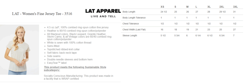 Real | Women's Fine Jersey Tee - Image 9